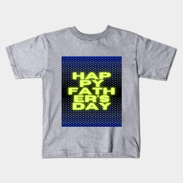 Father's day Kids T-Shirt by artscat